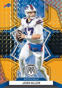 2022 Panini Mosaic Choice Football - BASE MOSAIC CHOICE BLACK GOLD, Josh Allen