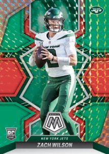 BASE ROOKIES MOSAIC CHOICE RED & GREEN, Zach Wilson