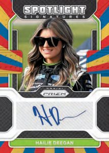 SPOTLIGHT SIGNATURES RAINBOW PRIZM, Hailie Deegan