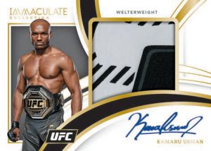 PREMIUM MEMORABILIA AUTOGRAPHS ACETATE, Kamaru Usman