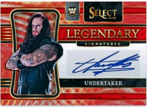 LEGENDARY SIGNATURES RED WAVE PRIZM, Undertaker
