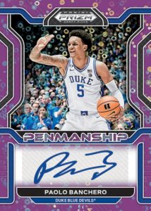 COLLEGE PENMANSHIP PRIZMS PURPLE CIRCLES - Paolo Banchero