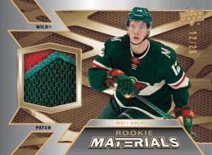ROOKIE MATERIALS Patch Parallel, Matt Soldy