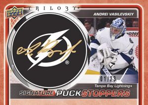 SIGNATURE PUCKSTOPPERS Team Logo Parallel, Andrei Vasilevskiy