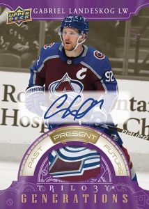 TRILOGY GENERATIONS Purple Patch Auto Parallel, Gabriel Landeskog