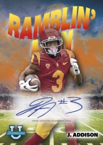 Ramblin’ Man Autograph Card –Orange Refractor Parallel, Addison