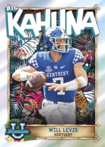 2022 Bowman University Chrome Football - The Big Kahuna, Will Levis