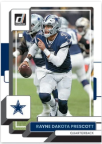 2022 Panini Donruss H2 Football - Base Variations, Rayne Dakota Prescott