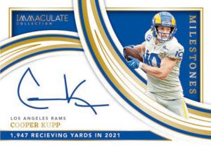 IMMACULATE MILESTONE, Cooper Kupp