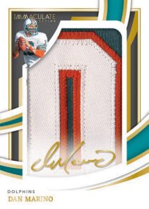 2022 Panini Immaculate Football - NAMEPLATE NOBILITY SIGNATURES, Dan Marino