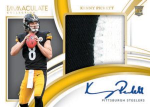 PREMIUM PATCH ROOKIE AUTOGRAPHS GOLD, Kenny Pickett