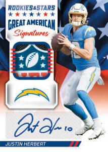 GREAT AMERICAN SIGNATURES PLATINUM , Justin Herbert