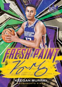 2022-23 Panini Court Kings Basketball - FRESH PAINT VIOLET, Keegan Murray