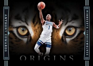 2022-23 Panini Origins Basketball - TIGER EYES, Anthony Edwards