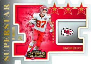 2022 Panini Contenders Football - SUPERSTAR DIE-CUTS, Travis Kelce