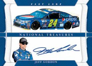 2022 Panini National Treasures Racing - FAST LANE, Jeff Gordon