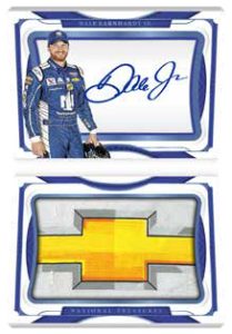 JUMBO FIRESUIT SIGNATURE BOOKLET CAR MANUFACTURER, Dale Earnhart Jr
