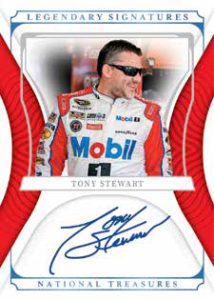LEGENDARY SIGNATURES HOLO PLATINUM BLUE, Tony Stewart