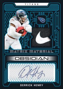 MATRIX MATERIAL AUTOS ELECTRIC ETCH BLUE FINITE, Derrick Henry