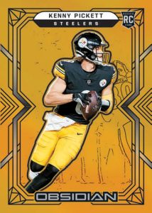 ROOKIES ELECTRIC ETCH GOLD FLOOD, Kenny Pickett