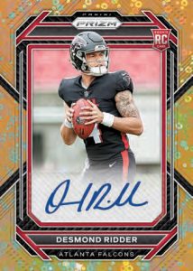 ROOKIE AUTOGRAPHS PRIZMS NO HUDDLE GOLD, Desmond Ridder