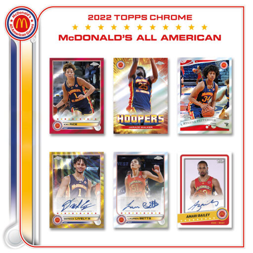 2022 Topps Chrome McDonald’s All American Basketball