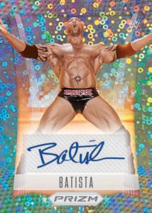 2023 Panini Prizm WWE Under Card - THROWBACK SIGNATURES PRIZMS UNDER CARD, Batista