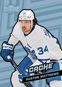 CACHE Platinum Blue Parallel, Auston Matthews