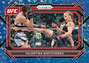BASE HORIZONTAL PRIZMS UNDER CARD BLUE, Valentina Shevchenko