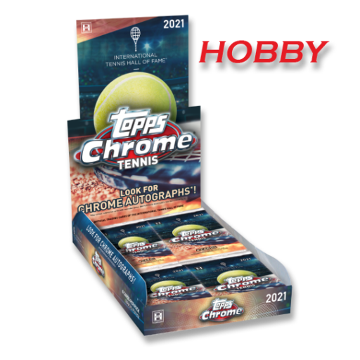 2021 Topps Chrome Hobby Tennis
