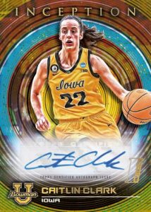 Base Prospects Autograph –Gold v1 Foil, Caitlin Clark