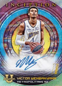 Exclusive Metropolitans 92 Card, Victor Wembanyama