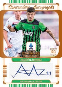 CONTENDERS AUTOGRAPHS SERIE A, Agustin Alvarez