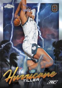 2022-23 Topps Chrome Overtime Elite Basketball - Hurricane, Tiller