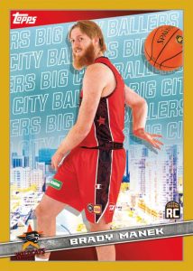 Big City Ballers –Gold Parallel, Brady Manek