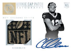 ROOKIE CAP PATCH AUTOGRAPHS DIAMOND, Chris Olave