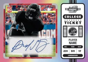 CONTENDERS OPTIC BASE AUTOGRAPH SILVER