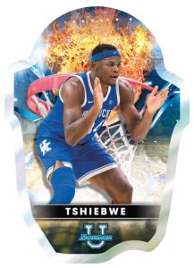 Bowman U Buckets Die-Cut Card, Tshiebwe