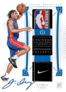 ROOKIE MATERIAL AUTOGRAPHS TRIPLE SUPER PRIME, Jaden Ivey