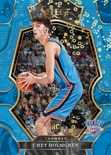 BASE PREMIER LEVEL LIGHT BLUE DISCO, Chet Holmgren