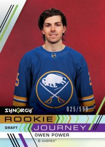 ROOKIE JOURNEY - DRAFT Red Parallel, Owen Power