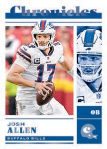 BASE CHRONICLES BLUE, Josh Allen