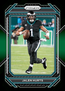 PRIZM BLACK GREEN, Jalen Hurts
