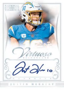 2022 Panini National Treasures Football - VIRTUOSO, Justin Herbert