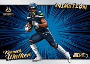 2023 Panini Luminance Football - ANIMATION, Kenneth Walker
