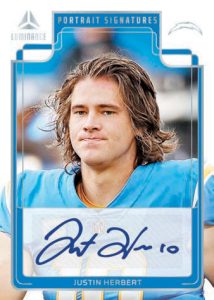 2023 Panini Luminance Football - PORTRAIT SIGNATURES, Justin Herbert