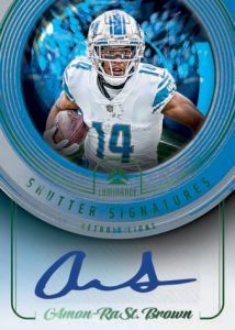 SHUTTER SIGNATURES GREEN, Amon Ra St. Brown