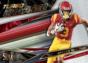 2023 Panini Select Draft Picks Collegiate Football-TURBOCHARGED, Jordan Addison