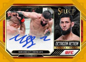 Octagon Action Signatures Gold Prizms Khamzat Chimaev