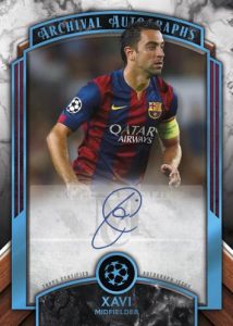 Archival Autographs, Xavi